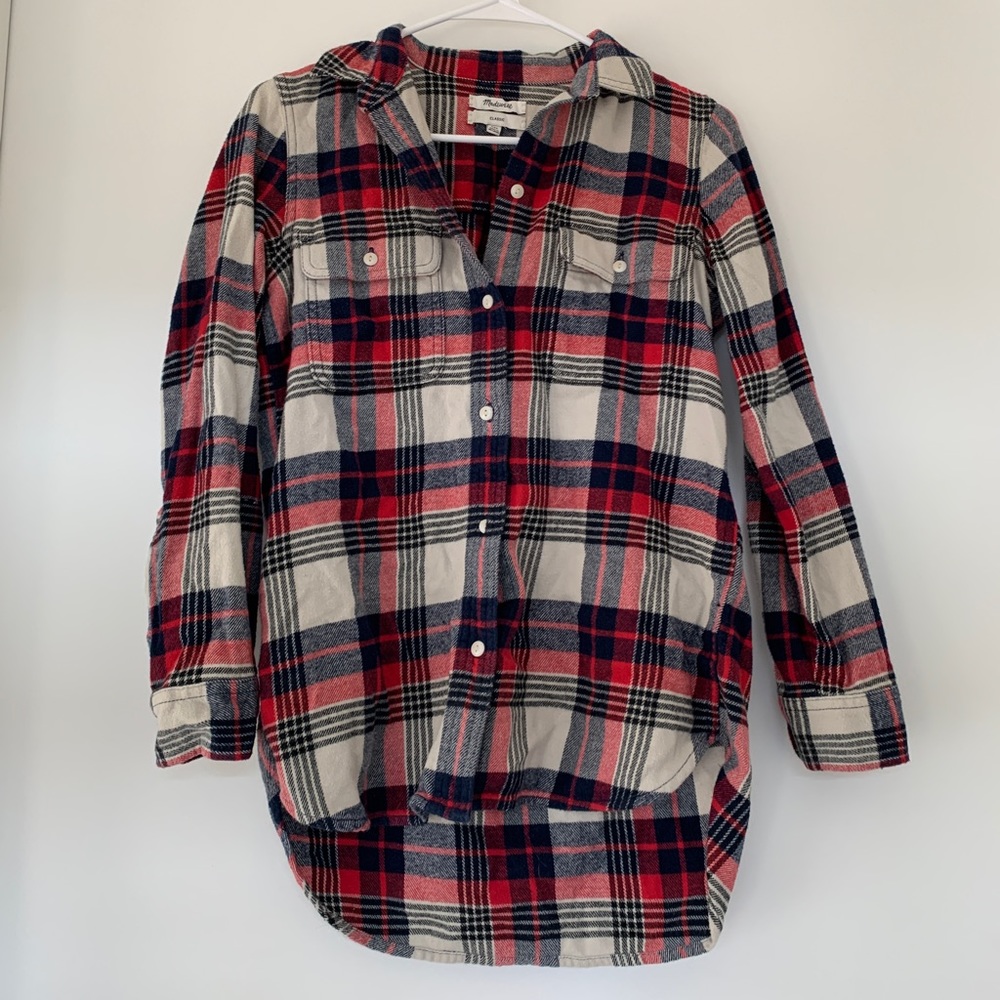 Madewell plaid shirt